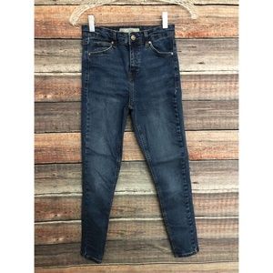 Topshop Size 26 Jamie High Waisted Skinny Jeans